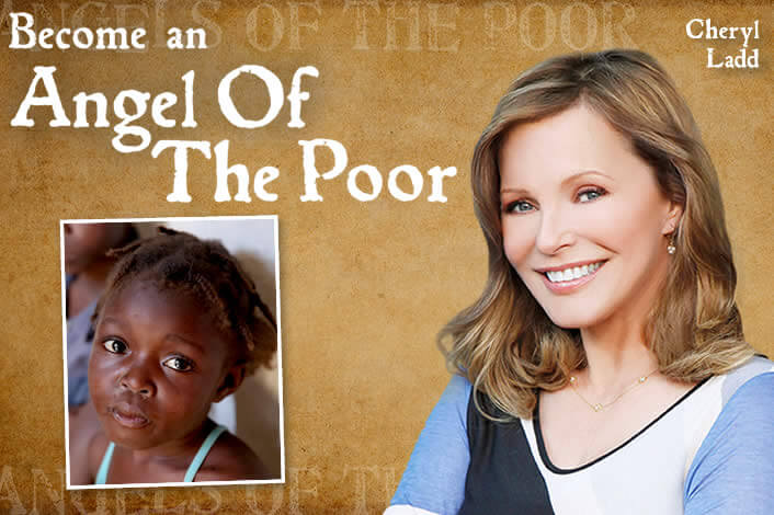 angels of the poor spokesperson cheryl ladd 